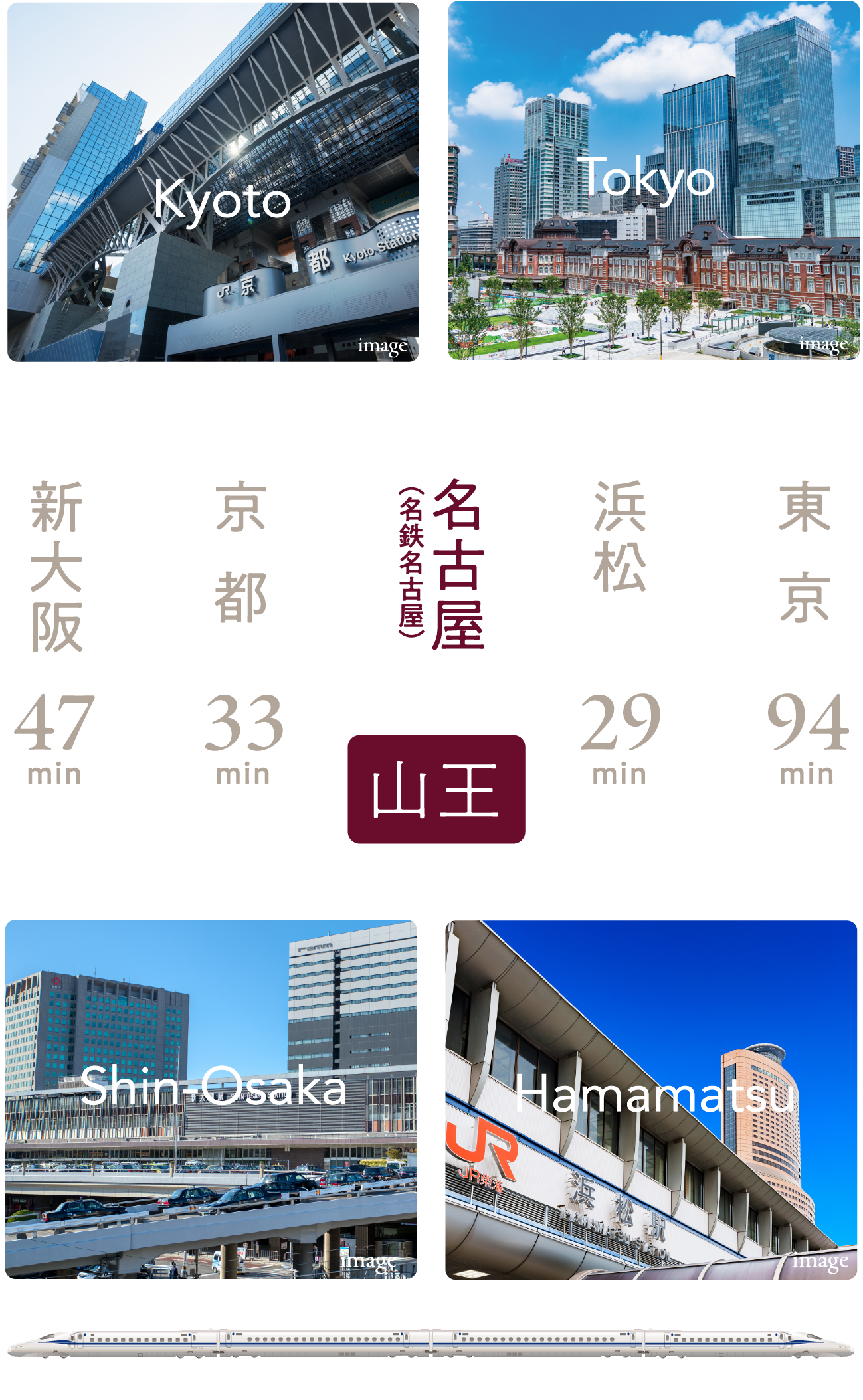 カルティアささしまライブ周辺