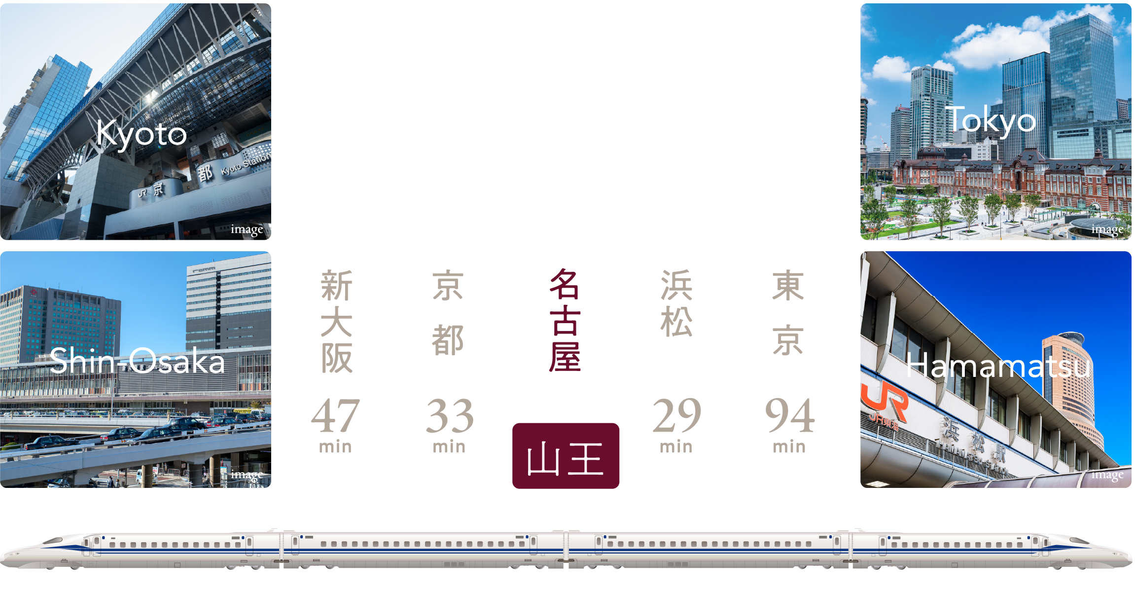 カルティアささしまライブ周辺
