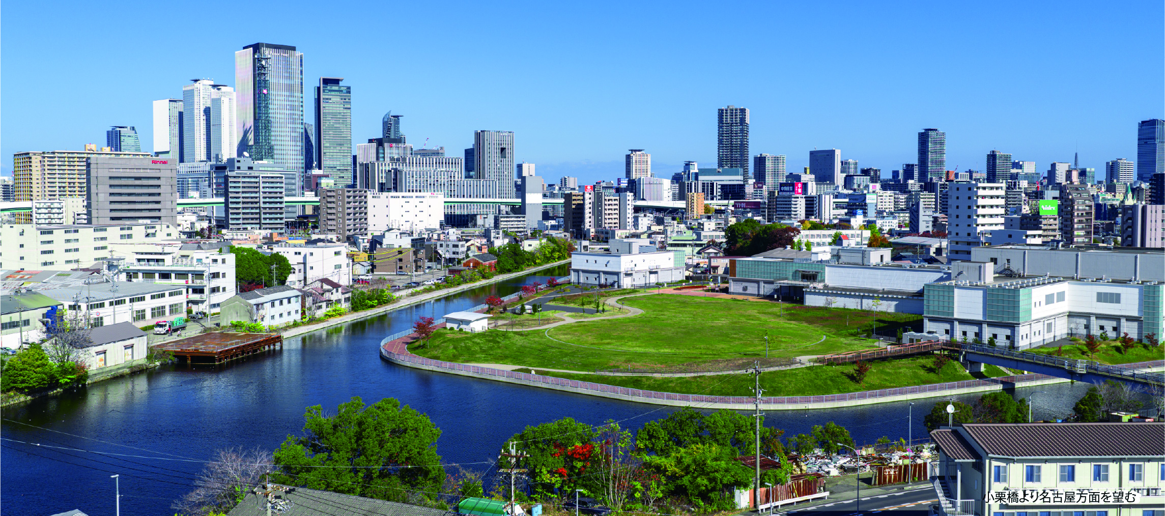 中川運河の風景